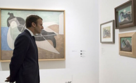 Lui Macron iar plăcea să aibă un tablou de Picasso la Palatul Elysee FOTO