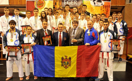 Luptătorii moldoveni au cucerit 12 medalii la mondialele de karate shotokan