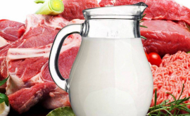 В Молдове сократилось производство мяса и молока
