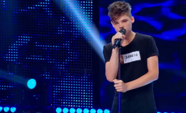 Tînărul de 14 ani din Chișinău care a ridicat sala în picioare la X Factor VIDEO