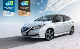 Новый Nissan Leaf получил свою первую международную награду