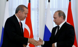 Putin a scăpat din întîmplare scaunul lui Erdogan VIDEO