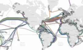 Harta cablurilor submarine ce menține internetul în viață FOTO