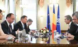 Iurie Leancă sa întîlnit cu preşedintele României Despre ce au discutat