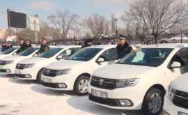 Инспекторатам полиции переданы 42 новых автомобиля ФОТО
