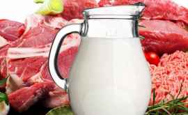 Cîtă carne și lapte au fost produse în Moldova