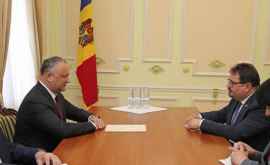 Şeful statului sa întîlnit cu Peter Michalko Despre ce au discutat
