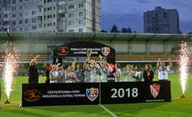 Agarista Anenii Noi a devenit cîştigătoarea Cupei Moldovei la fotbal feminin