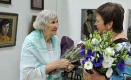 Olga Orlova a vernisat o expoziție personală la 85 de ani de la naștere
