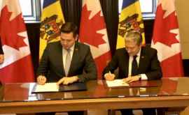 Moldova și Canada au semnat Acordul privind promovarea și protejarea reciprocă a investițiilor