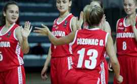 Женская сборная Молдовы по баскетболу одержала две победы на чемпионате U18 