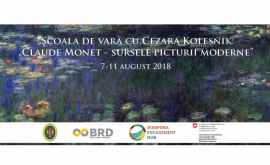Şcoala de vară cu pictoriţa Cezara Kolesnik Claude Monet sursele picturii moderne