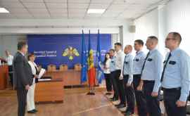 Serviciul Vamal șia completat rîndurile cinci noi angajați au depus jurămîntul