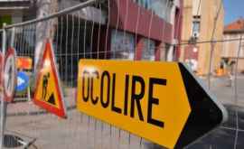 Atenţie şoferi Circulația rutieră va fi sistată pe o porțiune de pe strada Columna