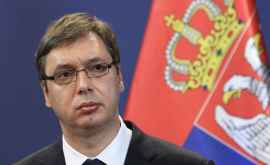 Preşedintele Serbiei a convocat o întrunire de urgenţă 