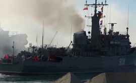 Rusia a trimis în Marea Azov o navă militară
