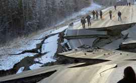 Imagini nemaivăzute din Alaska provocate de cutremurul de 7 grade VIDEO