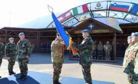 Молдавские военнослужащие приступили к выполнению миссии в Косово ФОТО