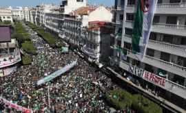 Miting în Algeria un milion de oameni au ieșit în stradă 