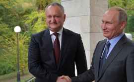 Dodon a spus ce trebuie pentru ca Putin să vină în Moldova
