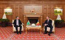 Despre ce au vorbit președinții Moldovei și Turkmenistanului la Ashabat