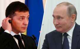 Putin și Zelenski urmează să se întîlnească astăzi la Paris