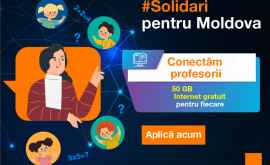 Solidari pentru Moldova Conectăm profesorii
