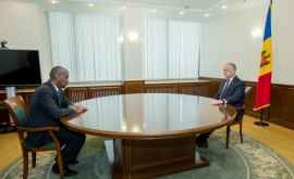 Ce au discutat președintele și ambasadorul SUA în Moldova