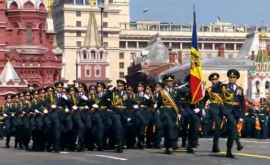 Парадный расчет Нацармии Молдовы промаршировал по Красной площади ФОТО