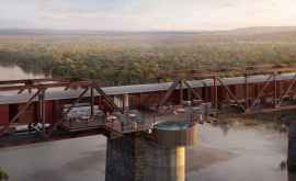 În Africa de Sud un tren oprit pe pod va fi transformat în hotel FOTO