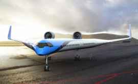 V Zburător avionul în formă de bumerang al companiei KLM VIDEO
