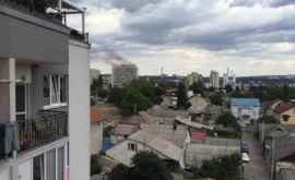 Incendiu la Hotelul Național din Chișinău