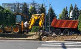 В столице начат ремонт еще одного пешеходного перехода ФОТО