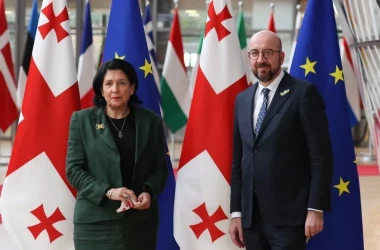 Președintele Georgiei s-a adresat Uniunii Europene din cauza situației din țară