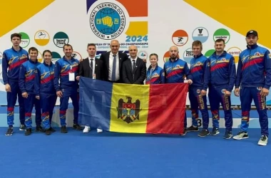 Sportivii din Moldova au cîștigat mai multe medalii de aur la Campionatul European de Taekwon-Do