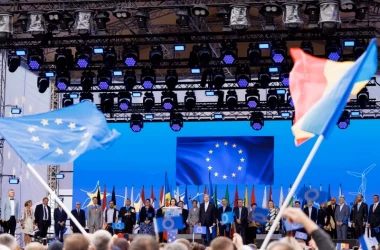 Ziua Europei la Chișinău, în imaginile, filmate de Ministerul Afacerilor Externe al Republicii Moldova