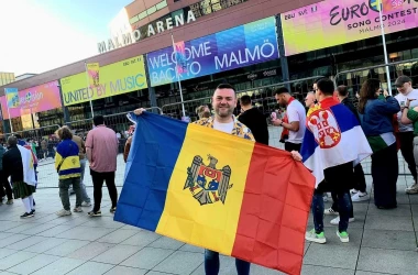 La concursul Eurovision, Moldova a avut un fan fidel din Scoția 