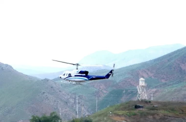 Cauza accidentului elicopterului în care se afla președintele Iranului, nominalizată