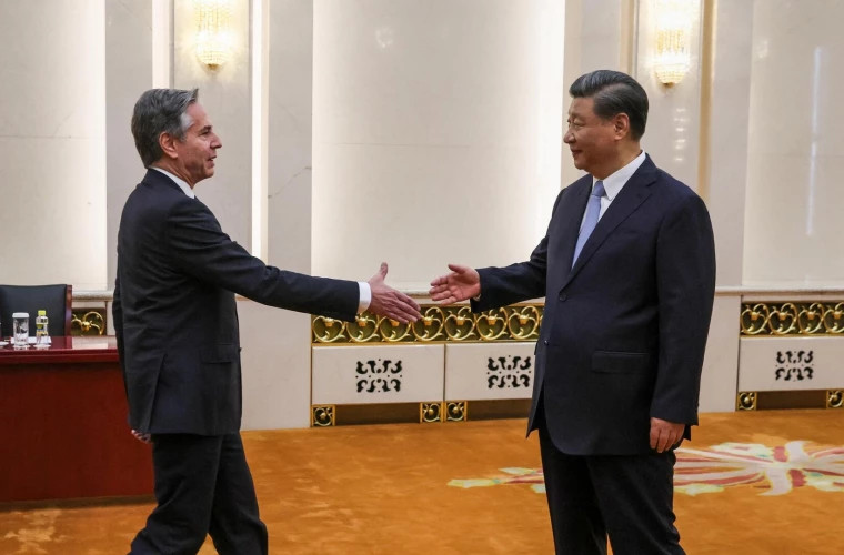 Blinken la Beijing cum a decurs întîlnirea cu liderul Chinei