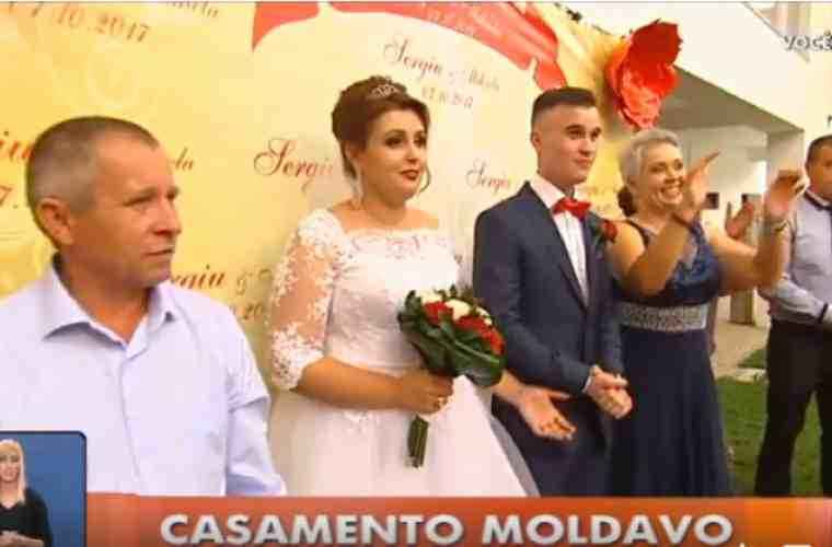 Nuntă de moldoveni jucată la capătul continentului, în Portugalia (Video)