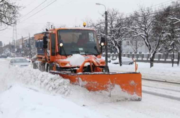 Chișinău: Loc special pentru depozitarea zăpezii
