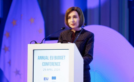 Maia Sandu Un buget european al păcii ne va ajuta să accelerăm procesul de aderare