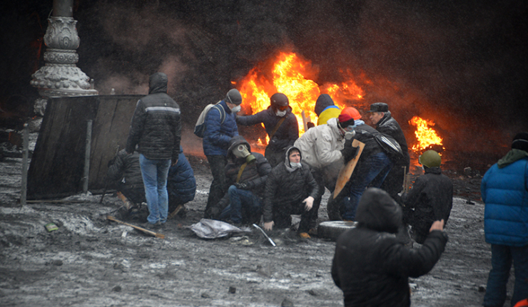 Украинский кошмар. Майданом технологии. Для чего на Майдане устраивали.пожары.