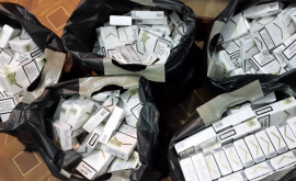 Un număr impunător de țigarete confiscat de vameșii moldoveni 