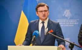 Kuleba Ucraina se alătură sancțiunilor UE împotriva Belarus