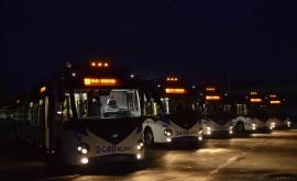 В Кишиневе появились 5 новых сочлененных троллейбусов ФОТО