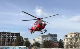 Un bărbat din Taraclia a fost transportat cu elicopterul SMURD în capitală