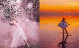 Фотограф из России снимает балерин на фоне самых красивых мест 