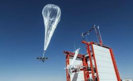 Un balon Google a efectuat cel mai lung zbor în stratosferă VIDEO