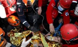 Seismul din Turcia O fetiță de 4 ani scoasă după 91 de ore de sub dărîmături